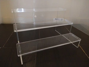 NEW / SEALED ~ Plastic Display Stand ~ 3 Tiers ea. 2in Wide ~ Toys, Collectibles - Picture 1 of 4