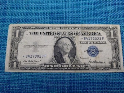 🇺🇸 United States Dollar 1935F FR-1615*   Silver Certificate 111625-21 - Image 1 of 3