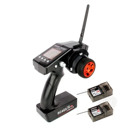 RadioLink RC4GS 2.4GHz 4-Channel RC Transmitter w/2x Receivers for Cars & Boats - Image 1 of 4