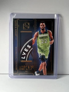 2024-25 Panini Silhouette Andrew Wiggins Game Used Threads Patch TEAM LOGO /49 - Picture 1 of 2