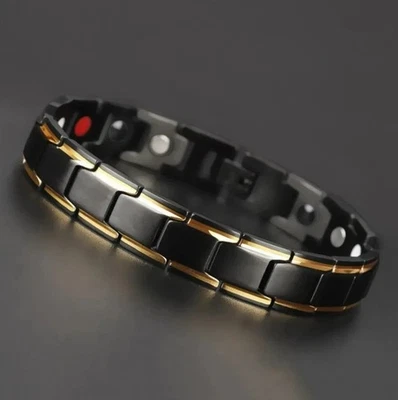 Pulsera magnética de cobre terapia de curación energética alivio del dolor artritis hombres mujeres Foto 1 de 3