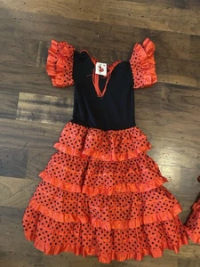 Flanenco Spanish Barcelona Dress Size 10 - Picture 1 of 1