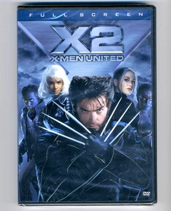 X2: X-Men United 2003 DVD movie Patrick Stewart, Hugh Jackman Ian McKellen Halle - Picture 1 of 2