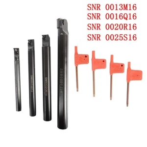 4PC SNR 13mm+16mm+20+25mm inner bore Lathe turning holder boring bar thread tool - Picture 1 of 5
