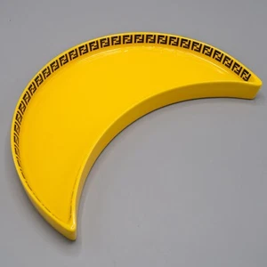Fendi Italy 2022 Mooncake Crescent Moon Plate Tray 9 5/8" - FREE USA SHIPPING - Picture 1 of 8