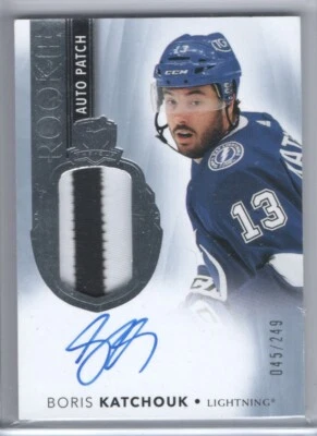 2021-22 Upper Deck The Cup Rookie Auto Patch Boris Katchouk /249 - Image 1 of 2