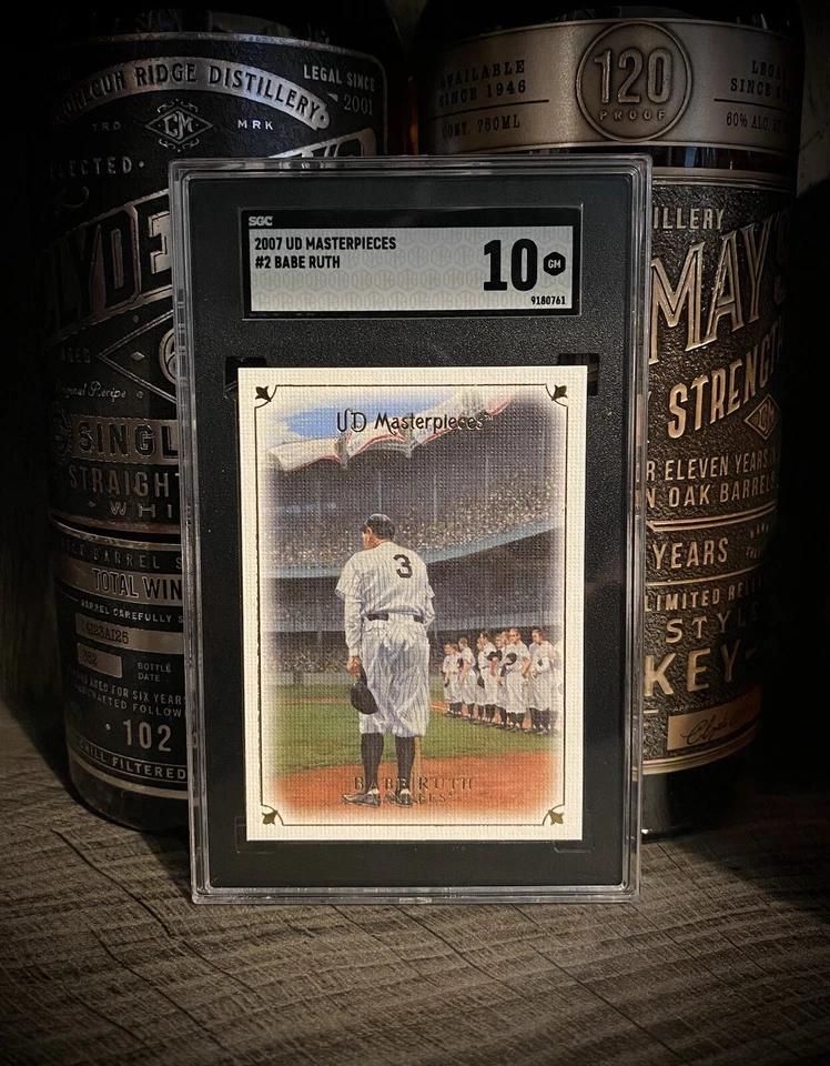 贝比·鲁斯 SGC 10 完美宝石完好 2007 Upper Deck UD 杰作 #2 — 第 1/3 张图片