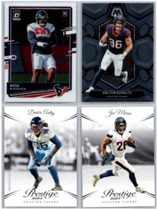 2020/2024 Panini Houston Texans Mixed NFL Football (4) Card Lot - Bild 1 von 5