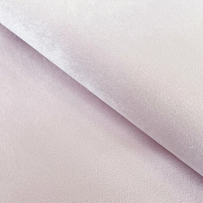 Upholstery Fabric Luxe Velvet Curtain Fabric Material - Pale Dusky Pink - Image 1 of 4