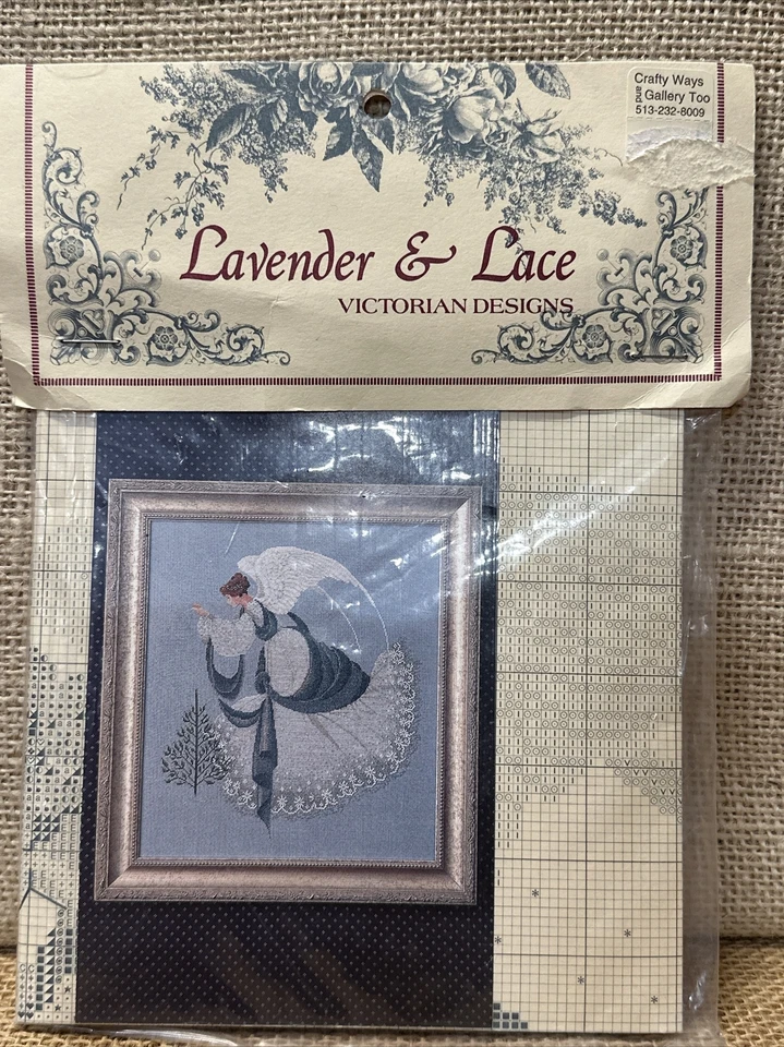 Lavender & Lace ICE ANGEL LL 22 Leavitt-Imblum Chart Pattern NEW 1993 - Image 1 of 3