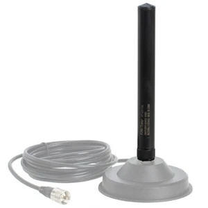 Car Mobile Antenna 144/430Mhz Gain Short Antenna for Kenwood/YAESU/ICOM/Vertex - Zdjęcie 1 z 14