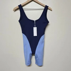 HEROS Women's Jumpsuits Sz S The Tennis Leotard Blue TLENBYB NWT - Picture 1 of 8