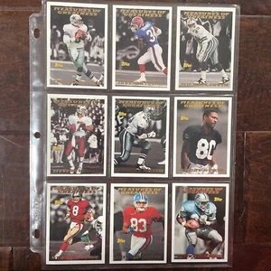 1994 Topps Football Measures Of Greatness Set.  - Picture 1 of 2