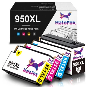 4 pk Premium 950 XL 951XL Ink Combo for HP Officejet Pro 8610 8625 8630 8600 - Picture 1 of 6