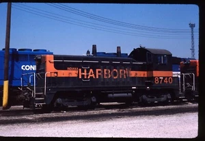 Original Railroad Slide - IHB Indiana Harbor Belt 8740 Riverdale IL 9-4-1987 - Picture 1 of 1