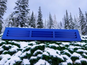 Yamaha Enticer ET340 Body, blue defrost hood vent replica, 8J4-77109-00-00 - Picture 1 of 1