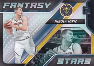 20-21 DONRUSS FANTASY STARS - NIKOLA JOKIC #2 DENVER NUGGETS - Picture 1 of 1