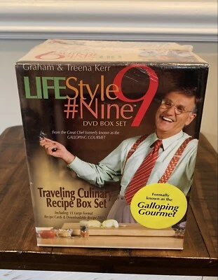 Graham & Treena Kerr DVD Box Set Lifestyle Number Nine New Sealed 10-Disc Set - Image 1 of 4