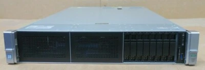 HP DL560 Gen9 G9 4x 10C E5-4627v3 2.6GHz 128GB Ram 8x 2.5" HDD Bay Rack Server - Image 1 of 2