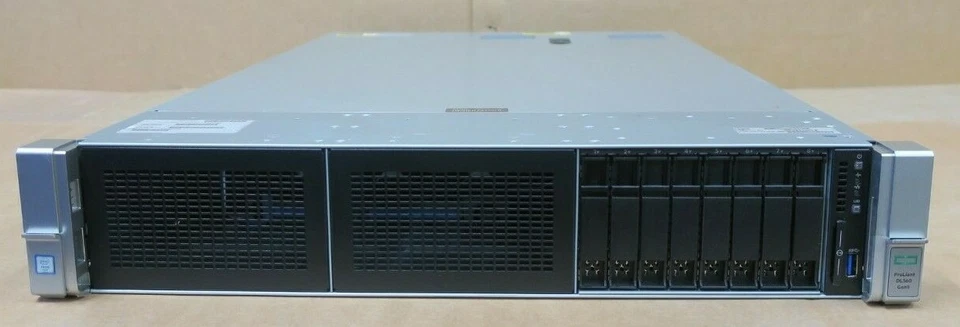 HP DL560 Gen9 G9 4x 10C E5-4627v3 2.6GHz 128GB Ram 8x 2.5" HDD Bay Rack Server - Image 1 of 2