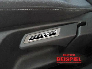 Pegatina emblema asiento lámina ajuste de altura texto deseado nombre del modelo - Imagen 1 de 2