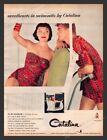 Catalina Swimwear Boardwalk Pedicab Color 1950S Print Advertisement Ad 1956