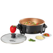 Electric Multi Cooker Non-Stick Cooking Pan Skillet Meal Maker Giles & Posner