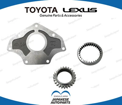 TOYOTA Genuino OEM LAND CRUISER BJ70LV 1985-1987 Bomba de Aceite Cubierta y Juego de Engranajes de Transmisión Foto 1 de 3