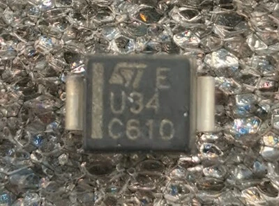 STPS340U ST Microelectronics  SMBJ Schottky Diode 3A 40V - 10 Pcs - Image 1 of 4