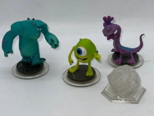 DISNEY INFINITY: Monster's Inc. - SULLEY, MIKE & RANDY + CRYSTAL & Power Disc - Imagen 1 de 2