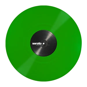 SERATO SCV-PS-GRN-OV 12? SERATO STANDARD COLORS GREEN SOFTWARE CONTROLLER PER DJ - Image 1 of 1