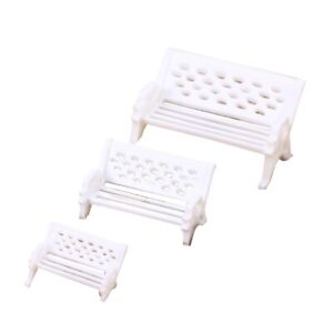 Chaise Miniature Décoration de Jardin - Lot de 12 - Parfait pour Mini Maison Ornements