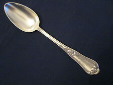 SERVING or TABLE SPOON! Vintage JC SCHLUND Co: .800 SILVER: lovely!