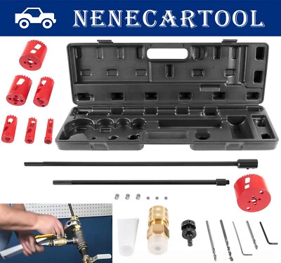 08350 DM3MECH Mechanical Hot Tapping Machine Kit For NPT with Hole Saws & Arbor - Image 1 of 4