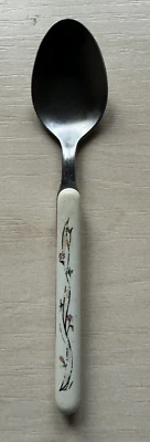 Vintage Viners Plastic Handle "Eternal Beau" Pattern Teaspoon - Image 1 of 2