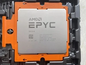 2PCS AMD EPYC GENOA SP5 ZEN4 9654 96-Core 2.4GHz CPU, Support GIGABYTE MZ73-LM0 - Picture 1 of 7
