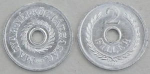 Hungary 2 Filler Coin 1965 P546 Uncirculated - Picture 1 of 1