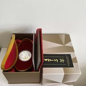 2015 Niue Silver 1 Oz Coin Year Of The Goat W/ Box/COA. OGP From NZ Mint. - Picture 1 of 2