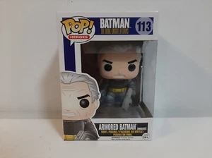 Pop Vinyl Figure Pop Heroes The Dark Knight Returns Armored Batman Unmask # 113 - Picture 1 of 6