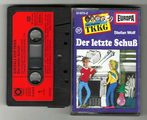 TKKG Folge 37 - Der letzte Schuß - verbotene Folge - Sonderausgabe Sonocord - Foto 1 di 2