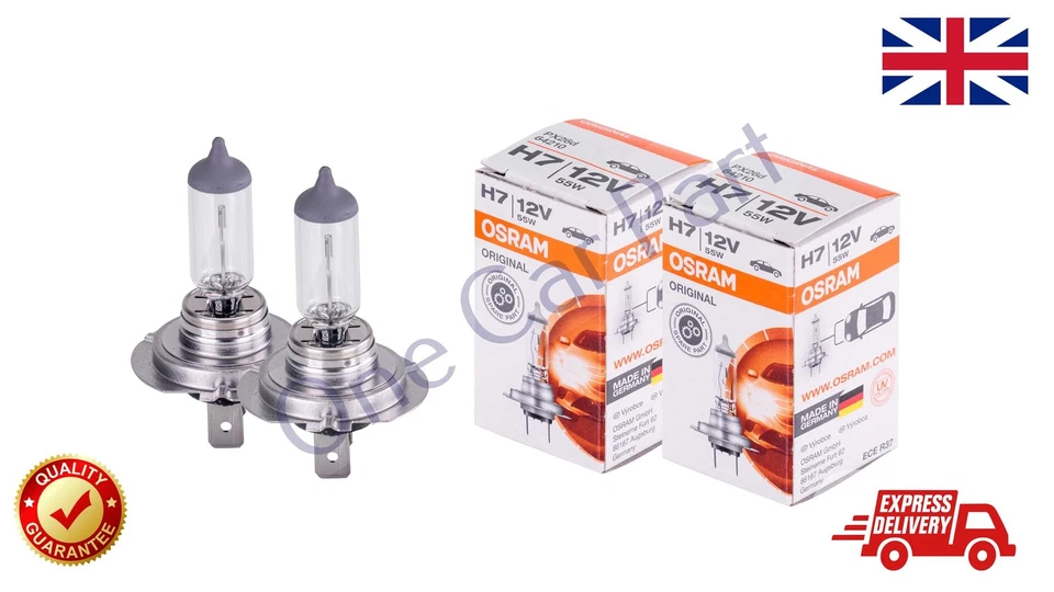 OSRAM Original Line 64210 Car Headlight Bulbs X10 H7 55w 12v 477/499 for BMW