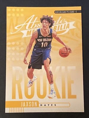 2019-20 Panini Absolute Yellow #7 Jaxson Hayes New Orleans Pelicans RC Rookie - Image 1 of 2