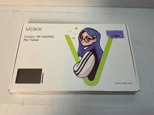 NUEVA Tableta de Dibujo Veikk Vk1060pro, Tableta Gráfica de Dibujo de 10x6 pulgadas - Imagen 1 de 6