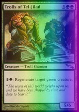 Magic the Gathering MTG Trolls of Tel-Jilad (136) Mirrodin   LP FOIL