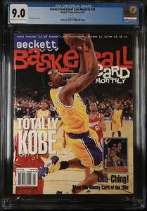 Beckett Basketball Magazine #94 CGC 9.0 Kobe Bryant 5/1998 - Bild 1 von 2
