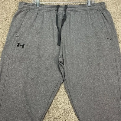 Under Armour ColdGear Loose Fit Jogger Sweatpants Men's XXL Gray Athletic Pants - Image 1 of 4
