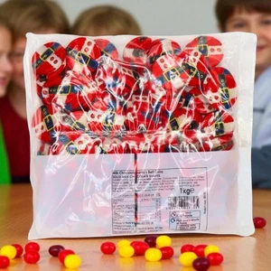 Milk Chocolate Santa’s Belt Coins - Festliche Folienpralinen, Weihnachtssüßigkeiten | - Bild 1 von 9