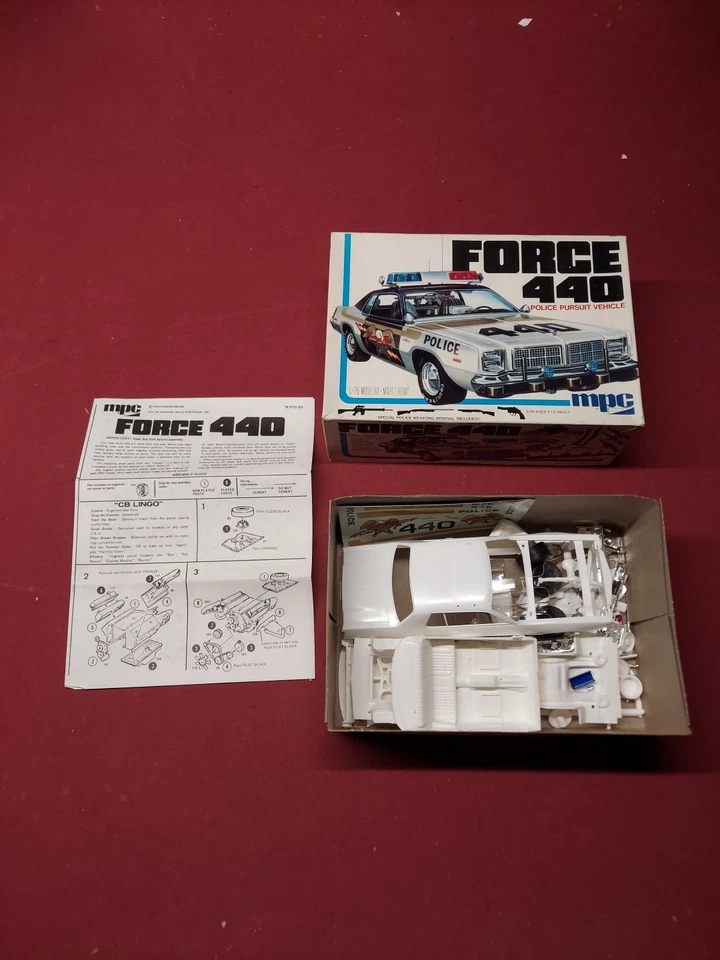 RARE MINT MPC 1978 Force 440 Plymouth Police Pursuit Car Unopened Vintage
