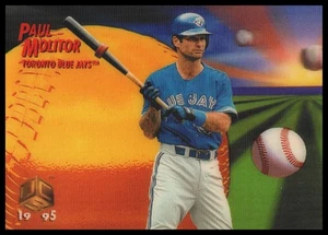 1995 Sportflix Paul Molitor #22 Toronto Blue Jays DH/3B HOF - Picture 1 of 3