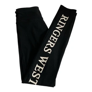 Leggings de longitud completa Ringers Western Anika talla 8 ropa deportiva pantalón deletreado negro - Imagen 1 de 10